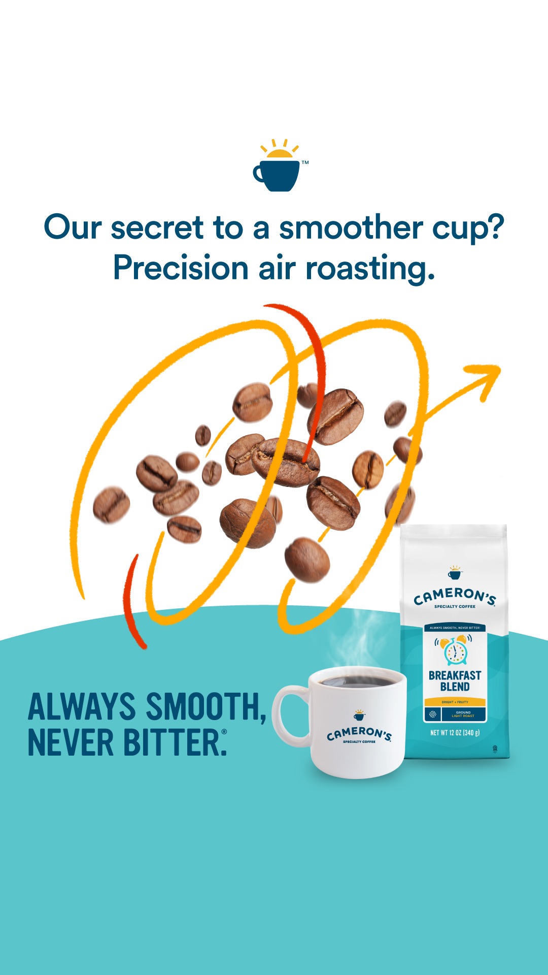 Cameron's Coffee Facebook ad from Jan 5, 2026