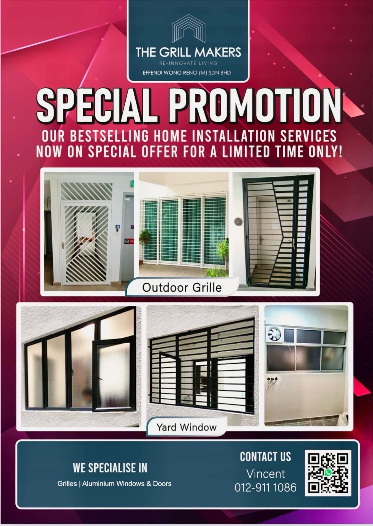 The Grille Makers / Effendi Wong Reno Facebook ad: ** The Grille Makers (Effendi Wong Reno (M)…