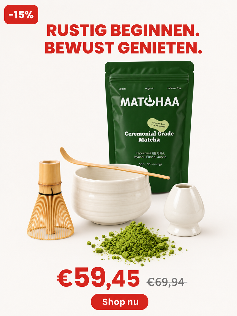 Kushiin Facebook ad: Matcha Starter Ritual -15%
