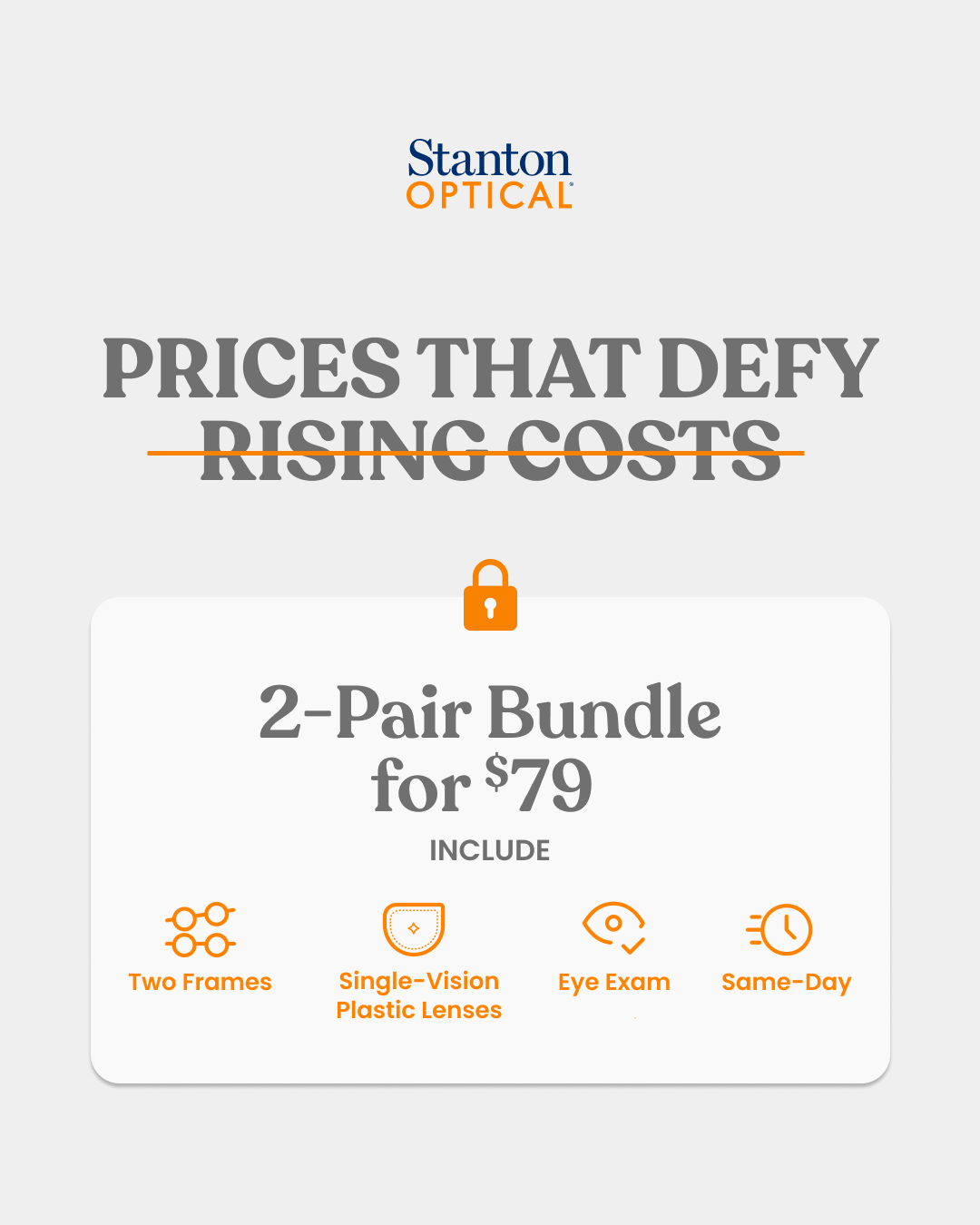 Stanton Optical Facebook ad