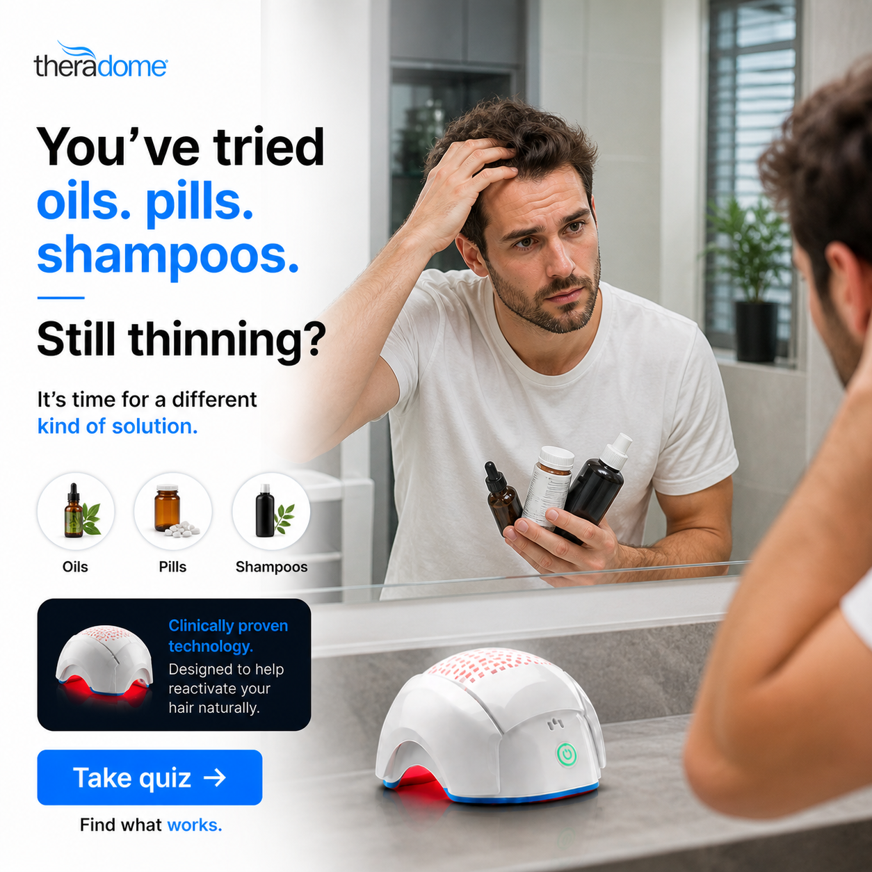 Theradome Facebook ad