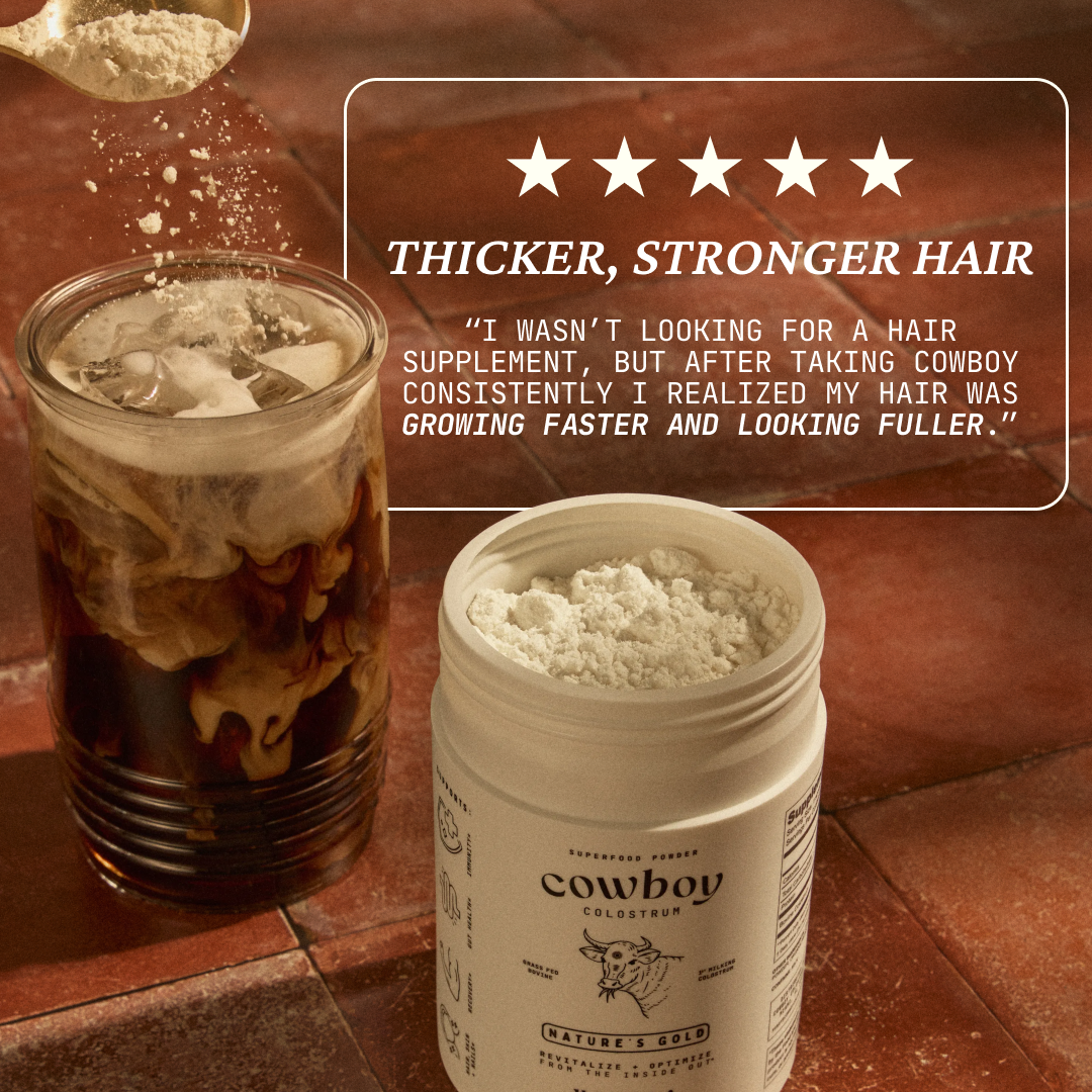 Cowboy Colostrum Facebook ad