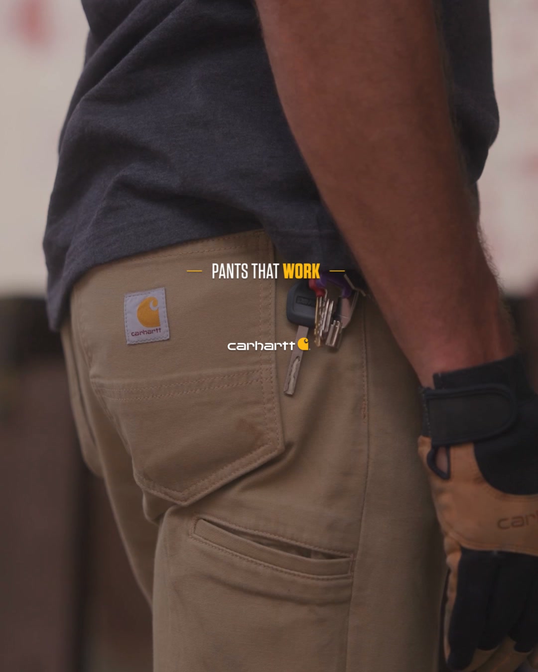 Carhartt Facebook ad: Pants With a Carhartt-Level Work Ethic