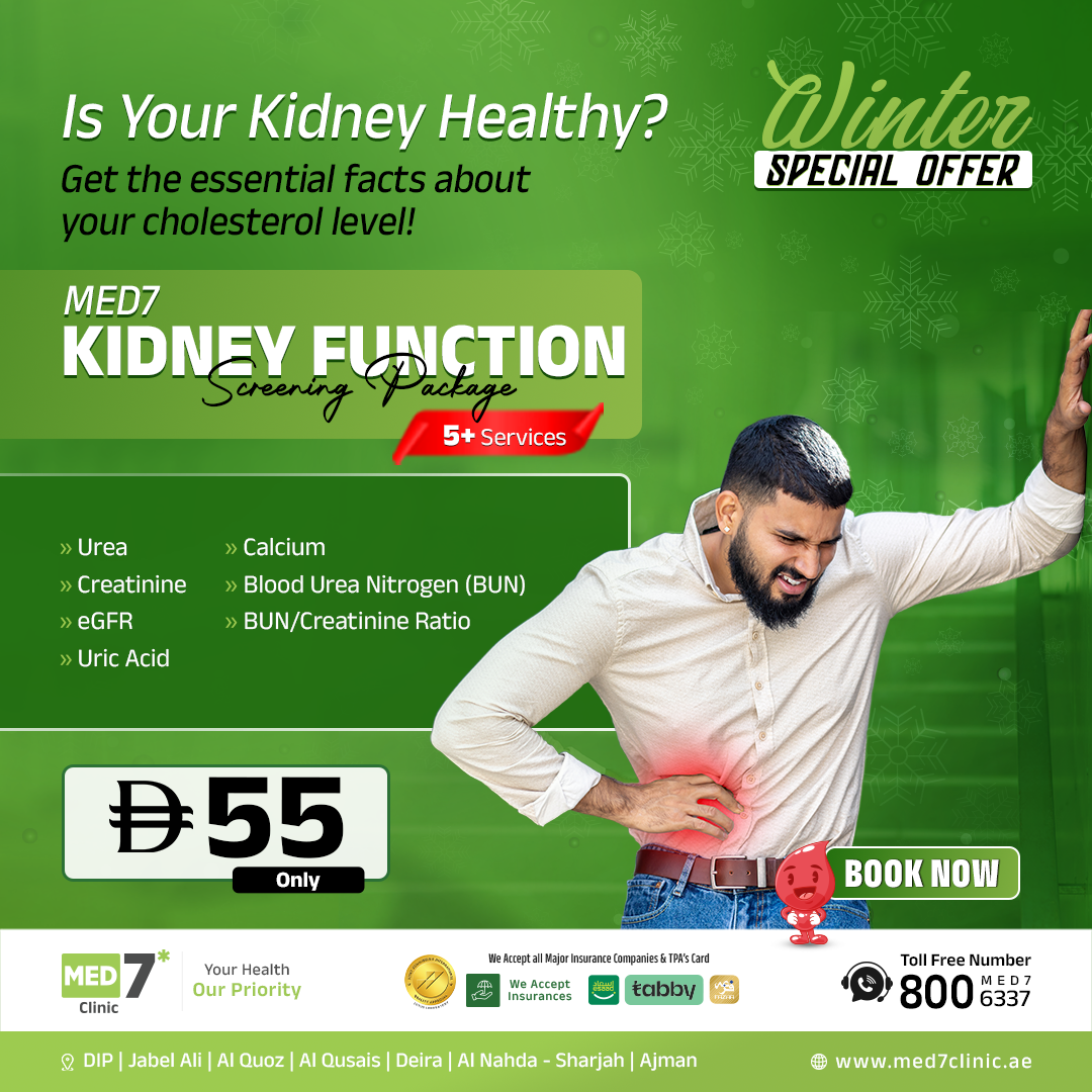 MED7 Clinics Facebook ad