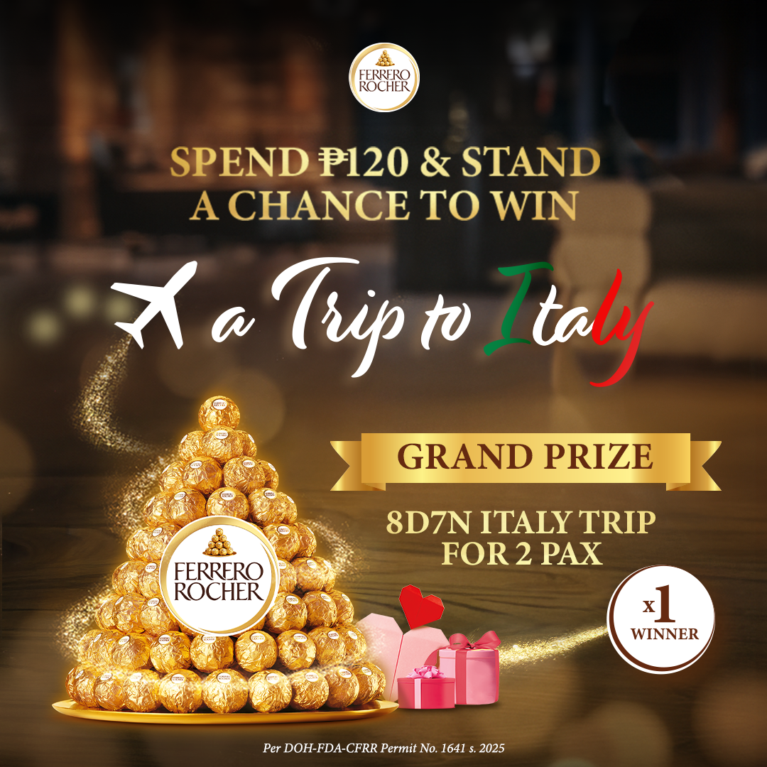 Ferrero Rocher Facebook ad: Back by popular demand, the Grand Prize trip…