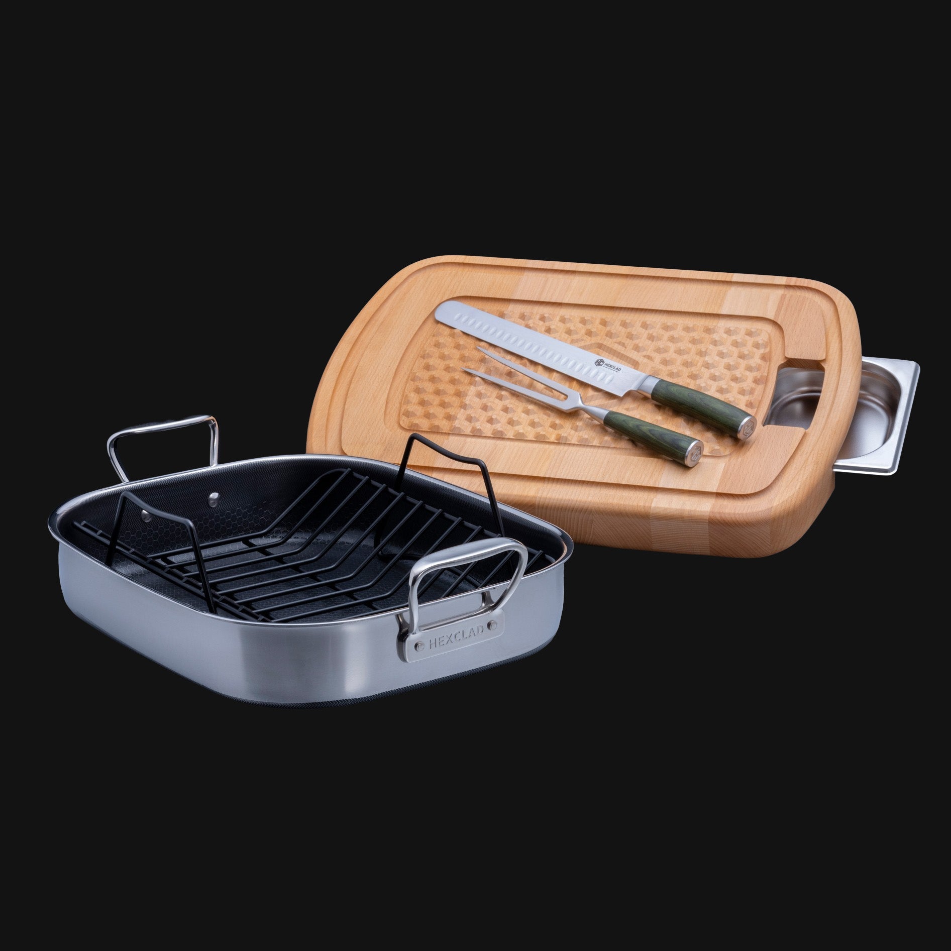 HexClad Facebook ad: HexClad hybrid cookware combines the best parts of…