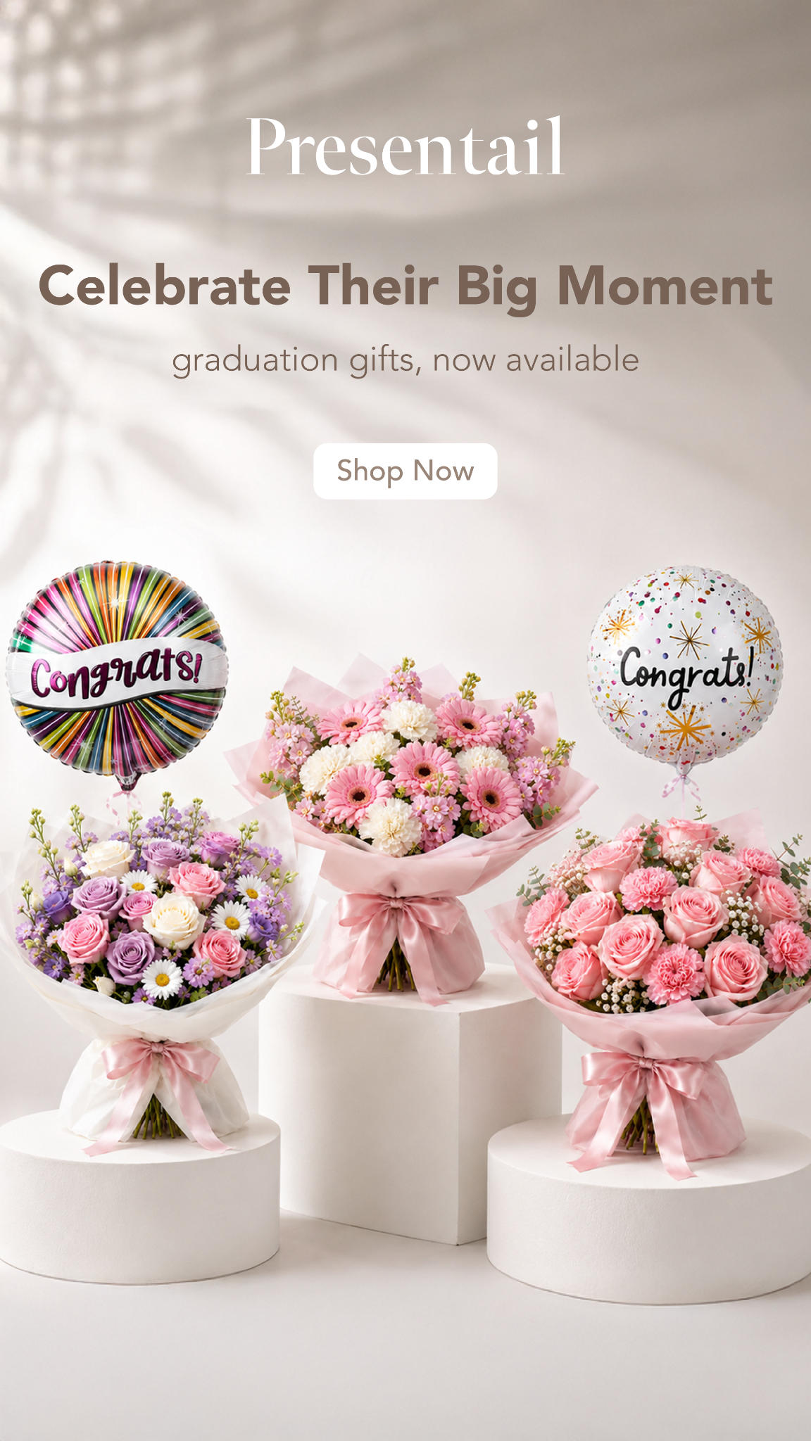 Presentail Facebook ad: Hats off to the Class of 2026!