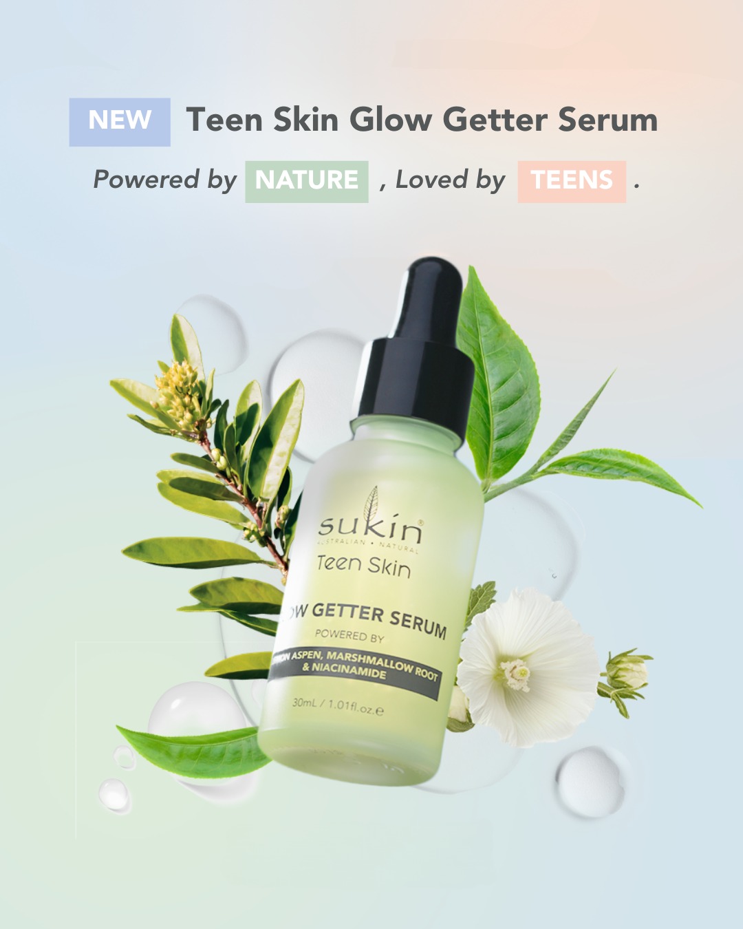 Sukin Australian Natural Skincare Facebook ad
