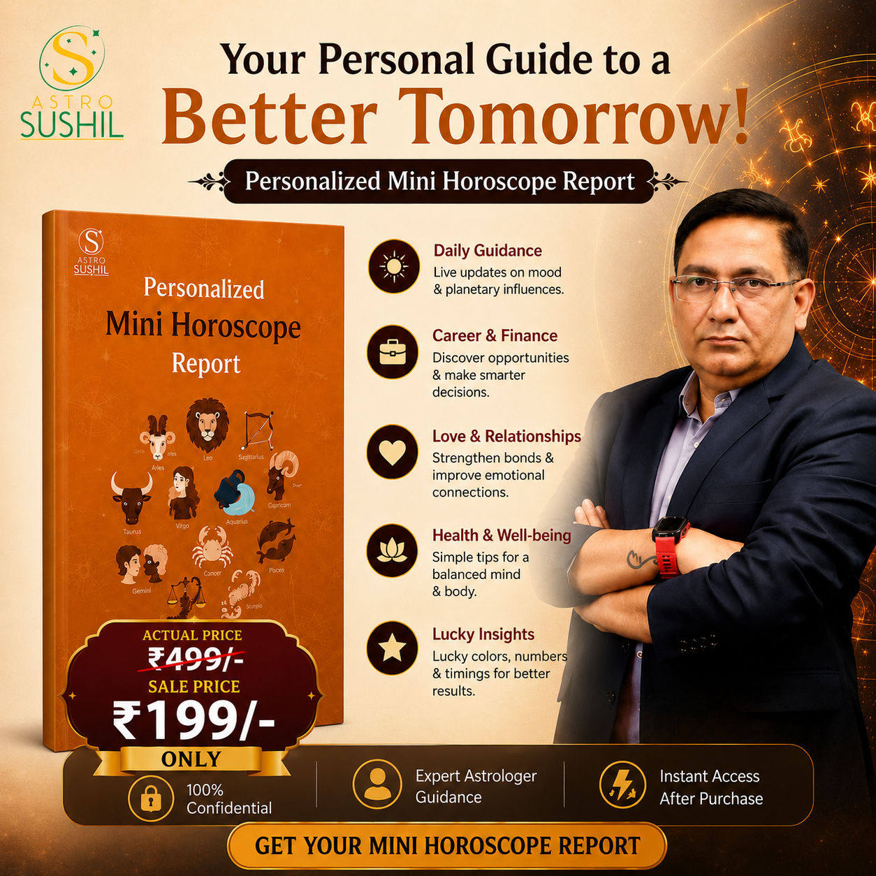 Astro Sushil Ji Facebook ad