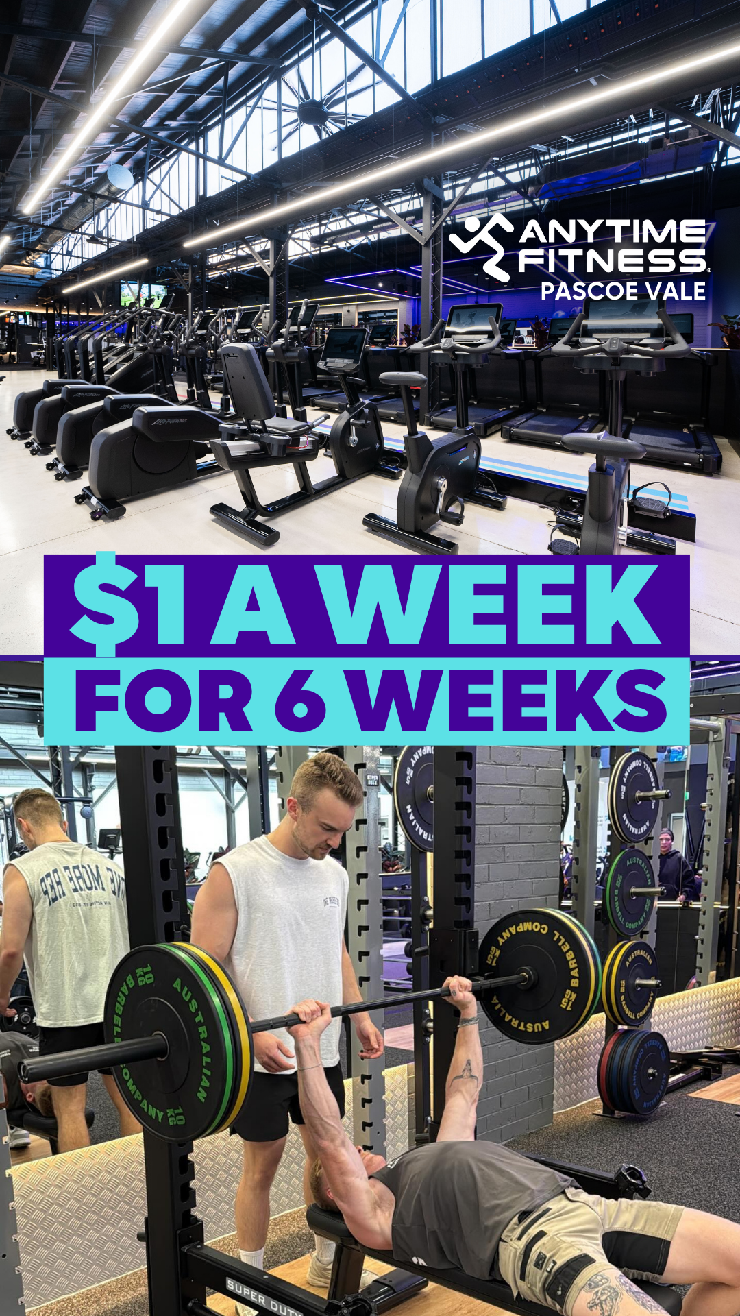 Anytime Fitness Pascoe Vale Facebook ad