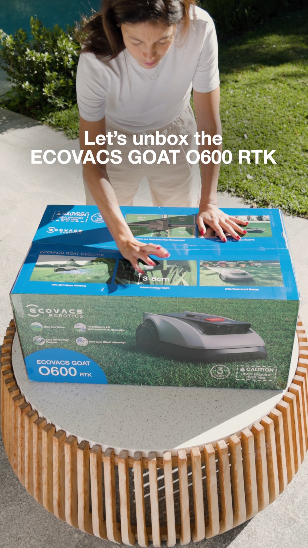 ECOVACS ROBOTICS Facebook ad: Everything you need for a smarter lawn, all…