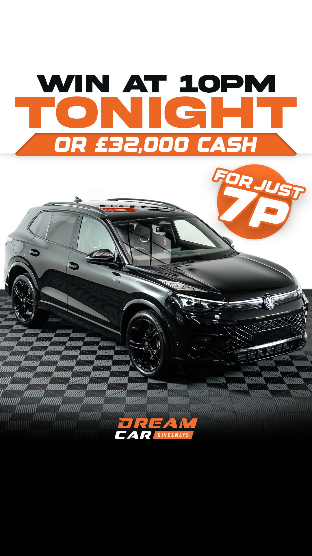 Dream Car Giveaways Facebook ad
