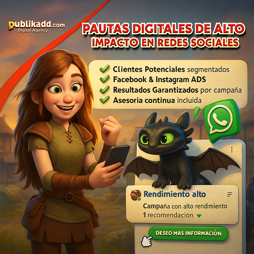 PublikAdd Agencia de Marketing Digital Facebook ad from May 1, 2026