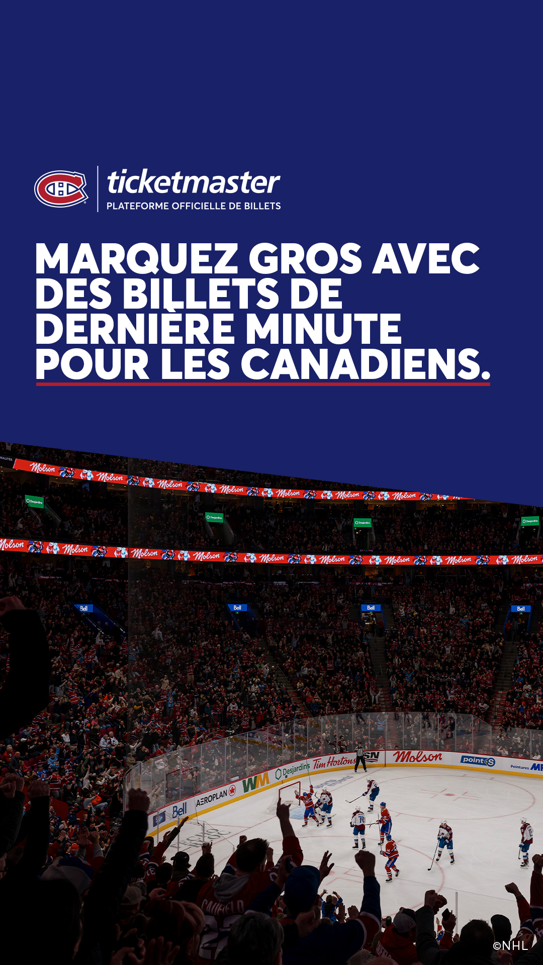 Ticketmaster Facebook ad