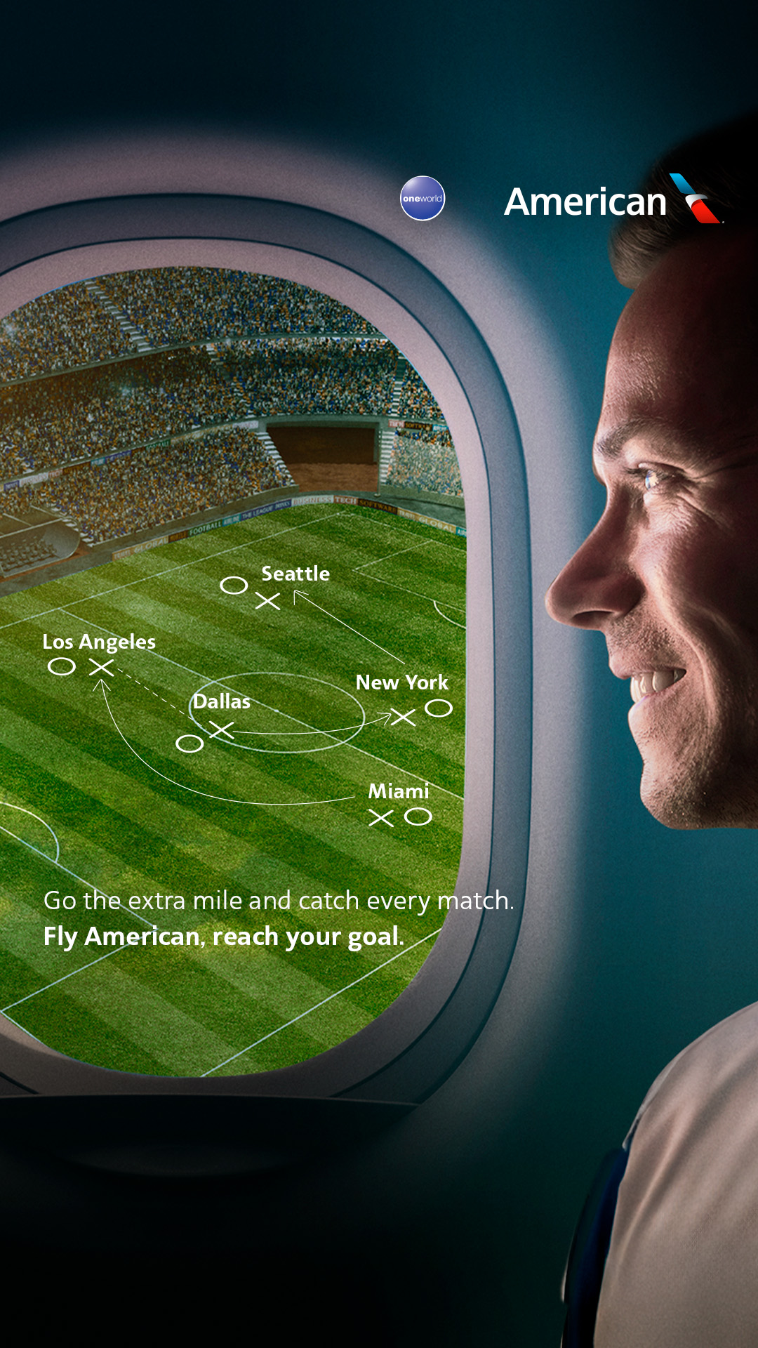 American Airlines Facebook ad