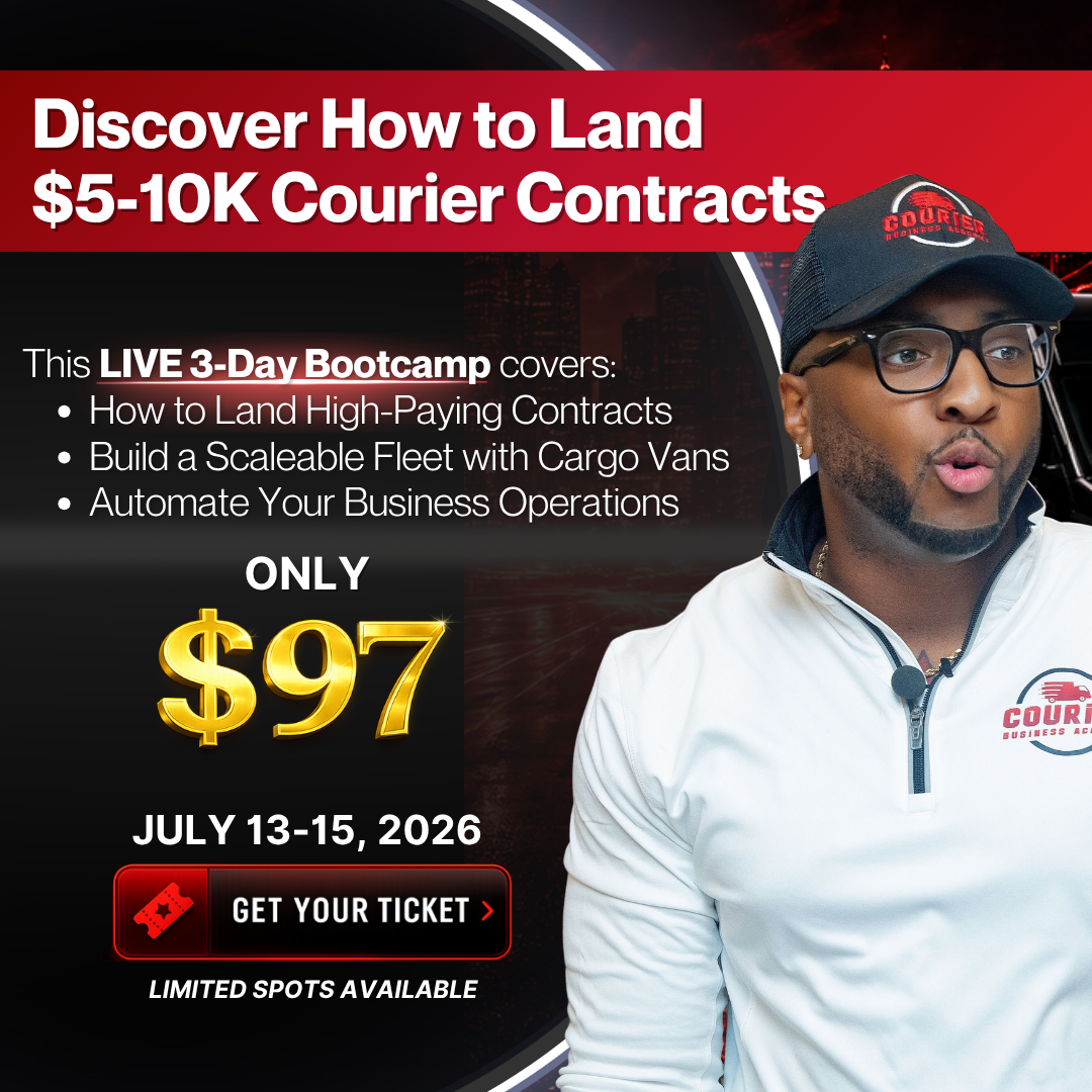 Courier Business Academy - Delivery Business Facebook ad
