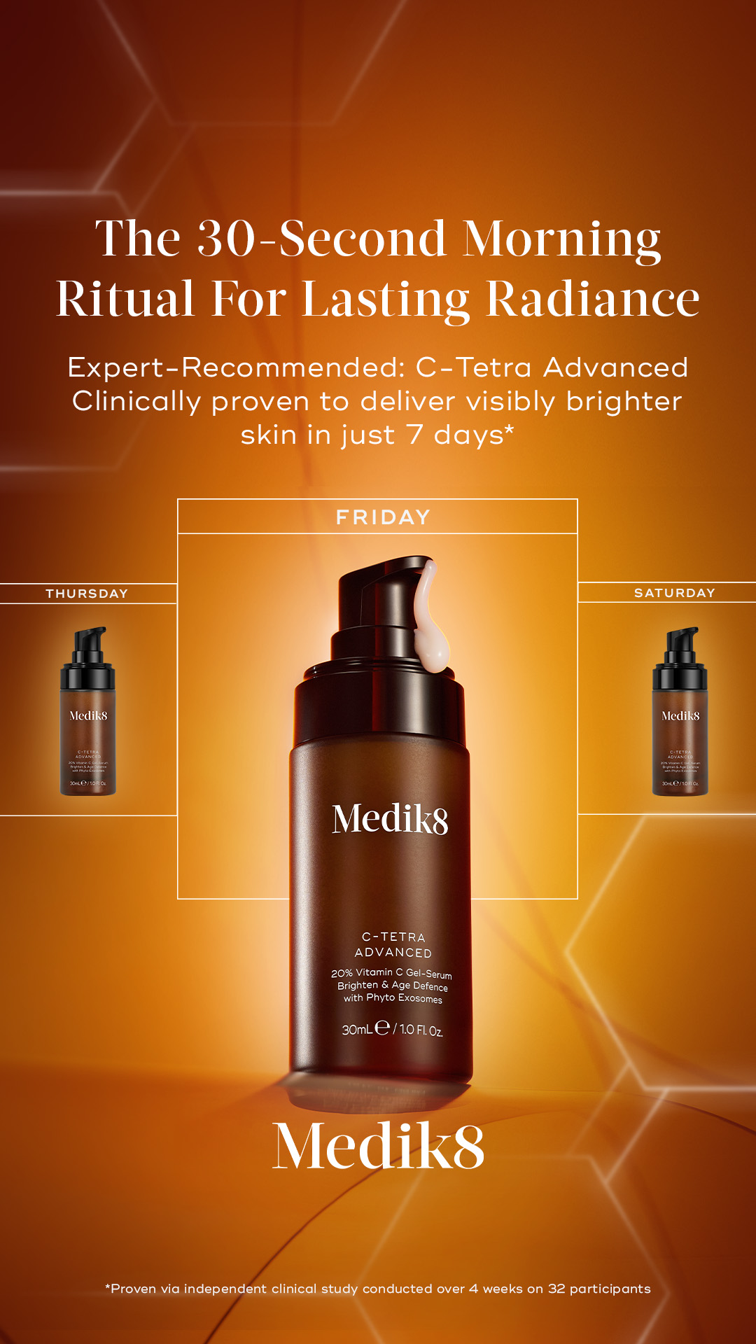 Medik8 Facebook ad