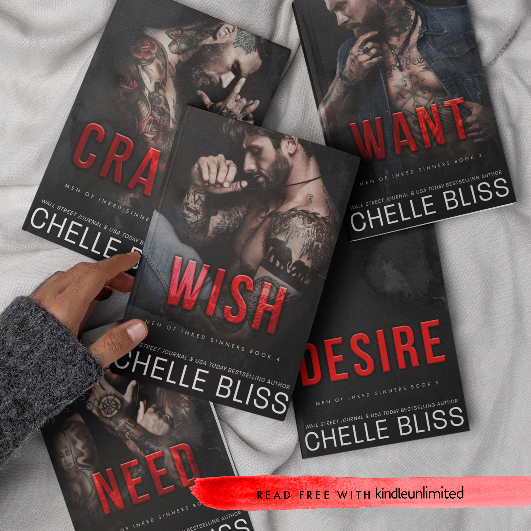 Author Chelle Bliss Facebook ad