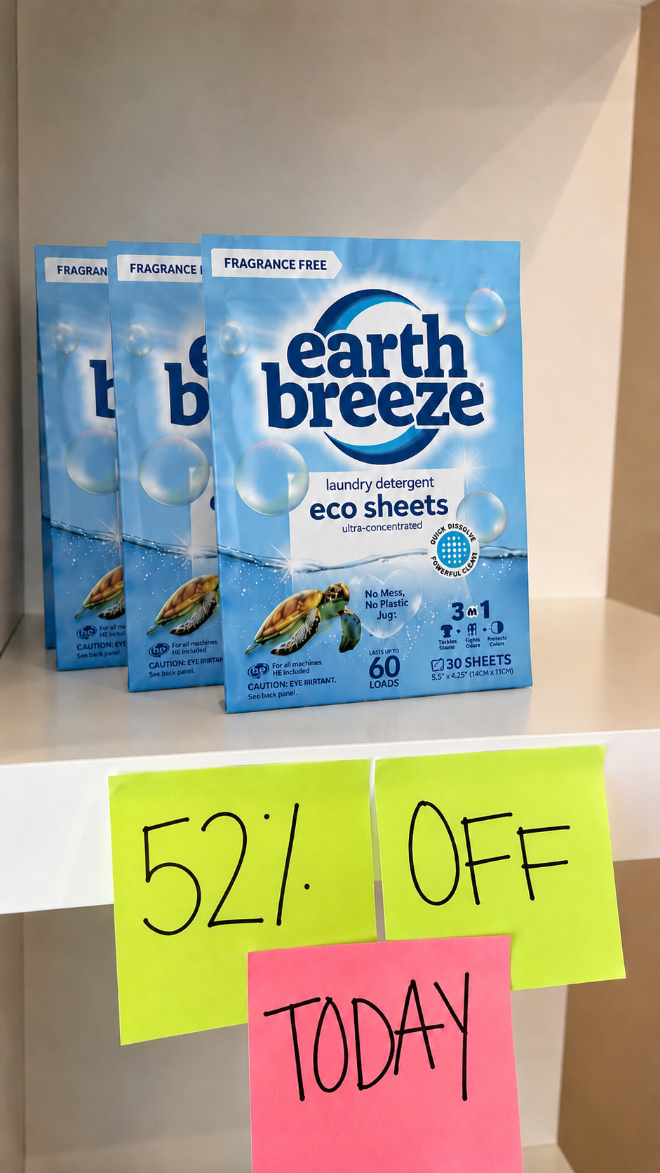 Earth Breeze Facebook ad