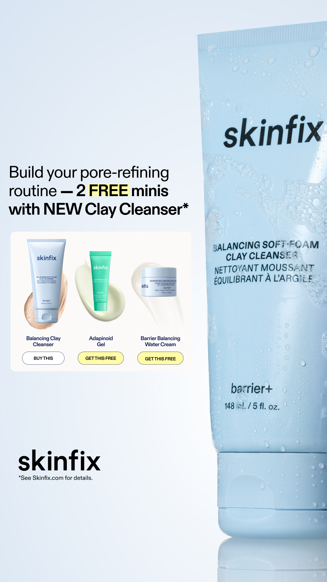 Skinfix Inc. Facebook ad