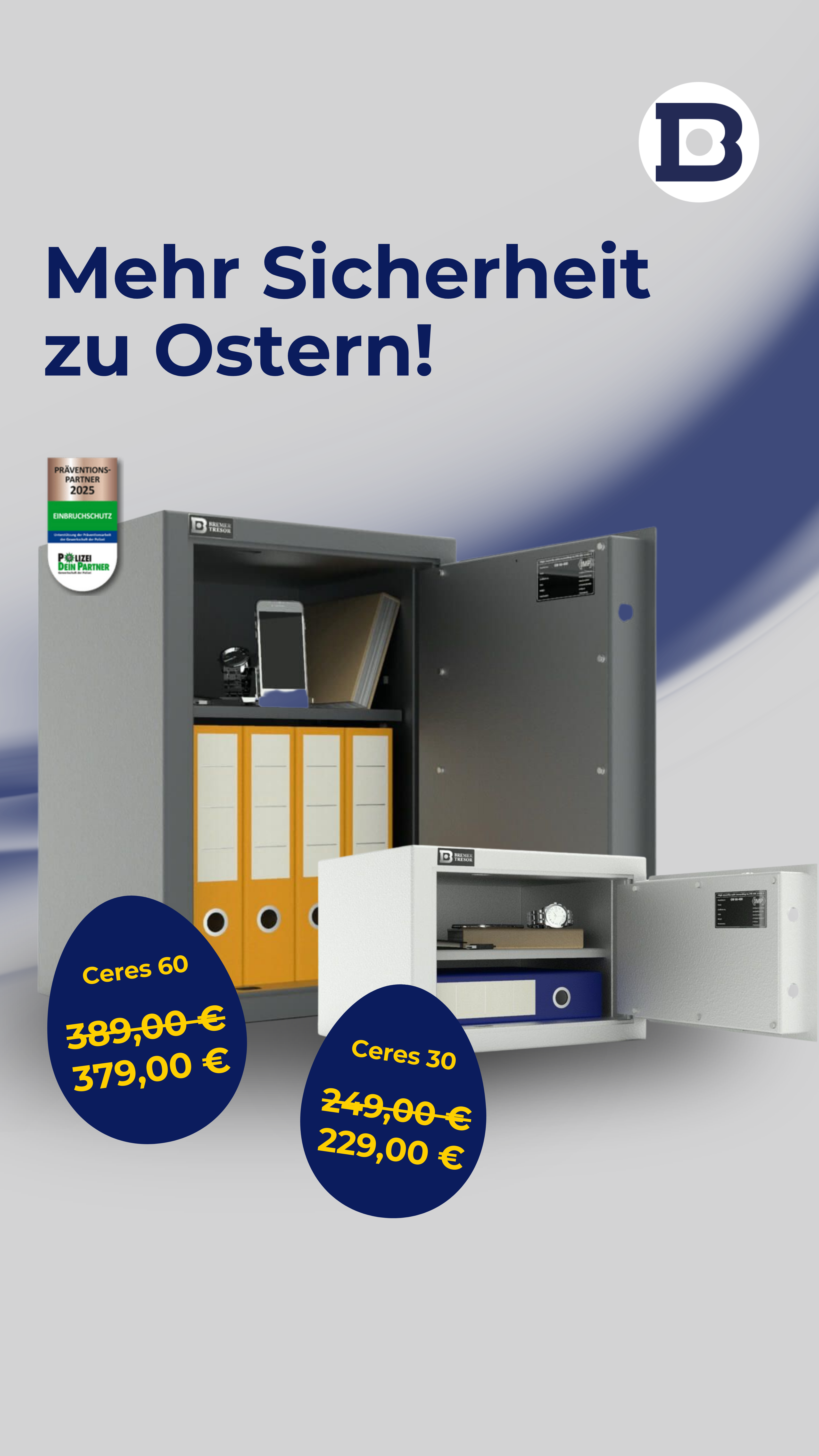 Bremer Tresor GmbH Facebook ad from Apr 13, 2026
