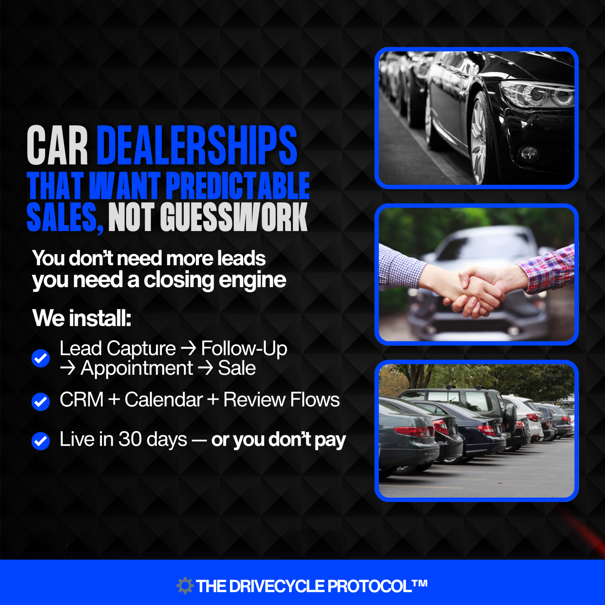 Quativacom Facebook ad: Car Dealerships: Add 120+ Showroom Appointments & 60+ Sold…