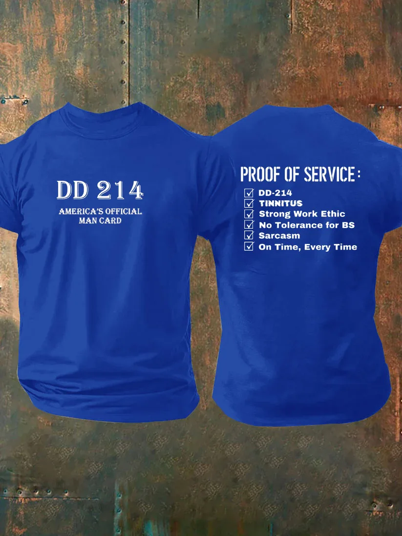 Rebelteeco Facebook ad: DD-214 Tee, Earned, Not Given