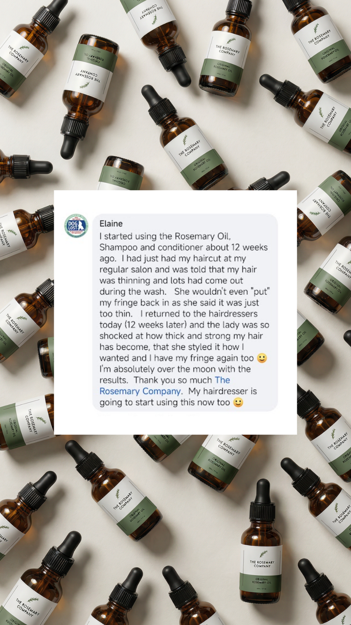 The Rosemary Company Facebook ad