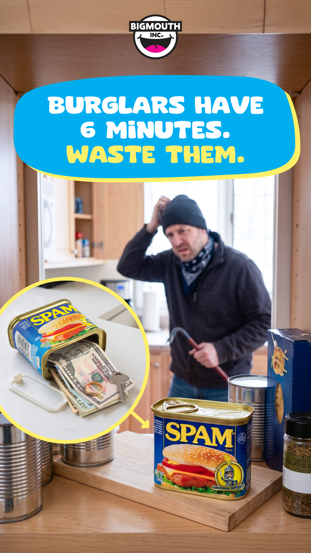 BigMouth Inc Facebook ad: Funny Mugs for the Comeback