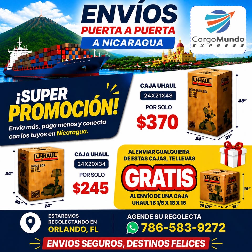 Cargo Mundo Express Facebook ad