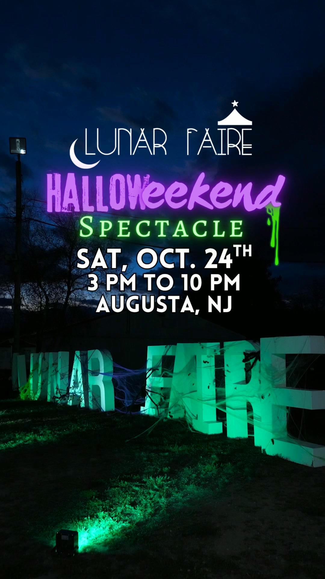 Lunar Faire Facebook ad: Lunar Faire Halloweekend Returns!