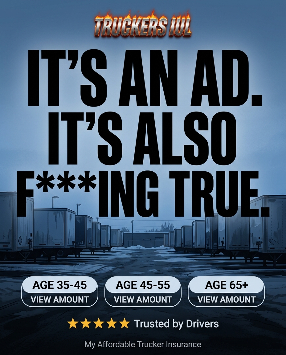 My Affordable Trucker Insurance Facebook ad