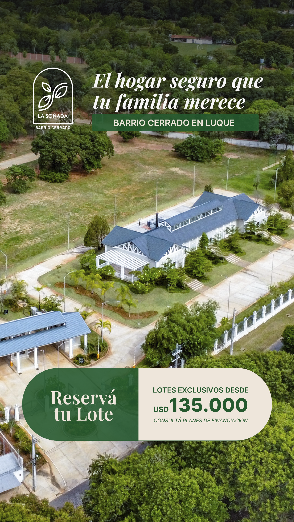 La Soñada Barrio Cerrado Facebook ad from Mar 23, 2026
