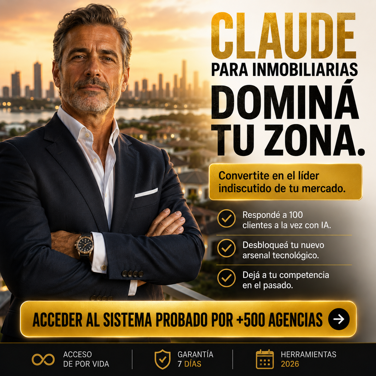 Copolo Inmobiliaria Facebook ad: Transformá tu inmobiliaria con IA