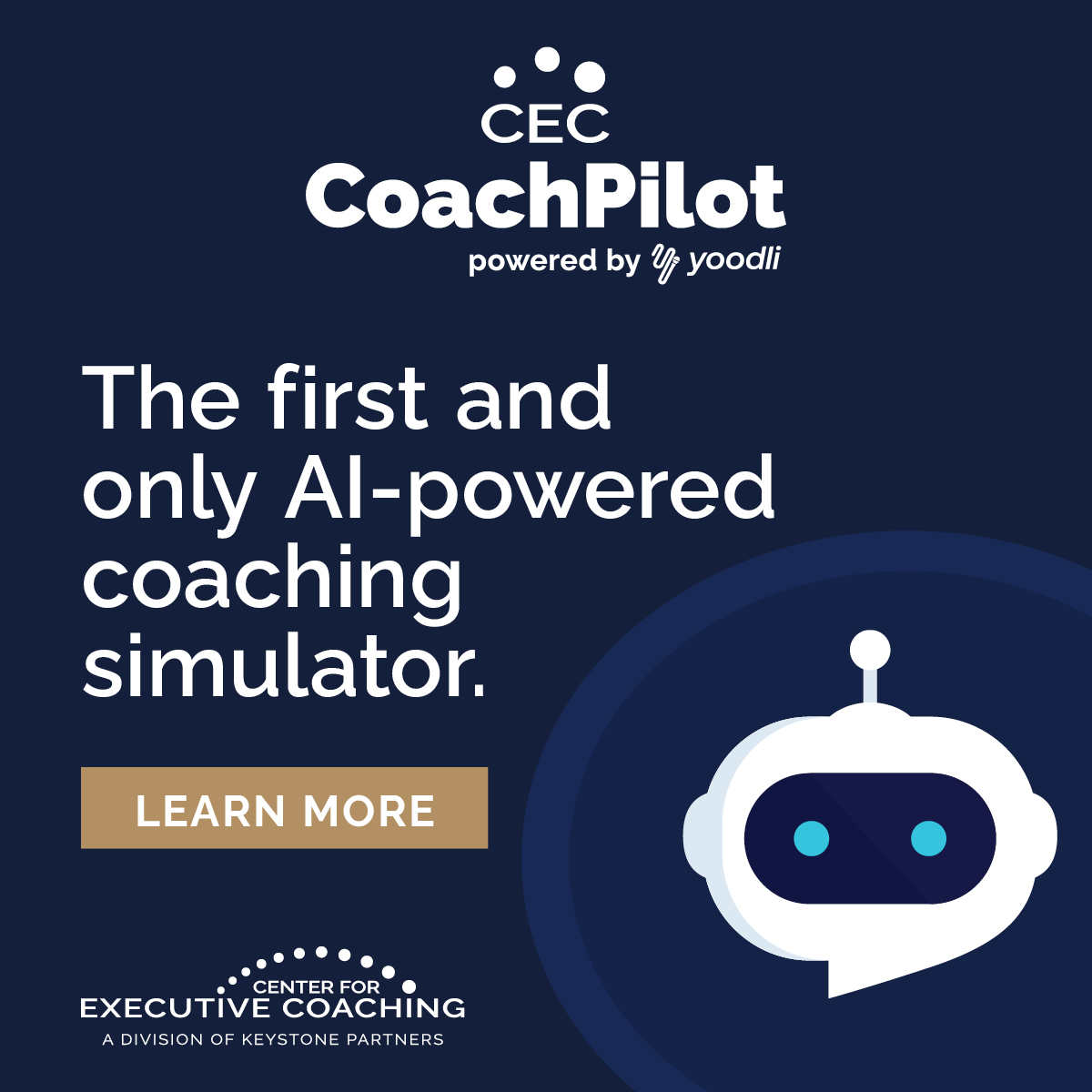 Center for Executive Coaching Facebook ad
