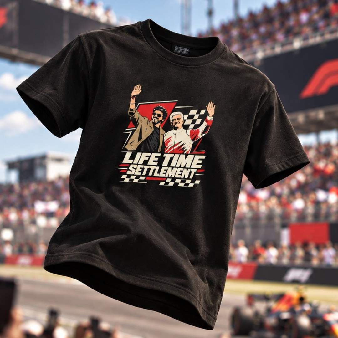 Fully Filmy Facebook ad: Life Time Settlement | Thalapathy & Thala T-Shirt