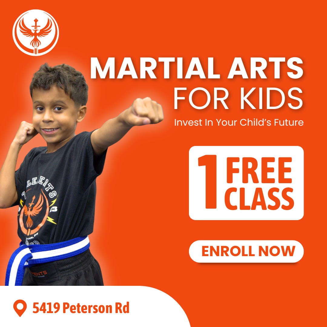 7 Elements Krav Maga and Self-Defense Facebook ad: Kids Martial Arts (Ages 4+) | Free Trial Pass
