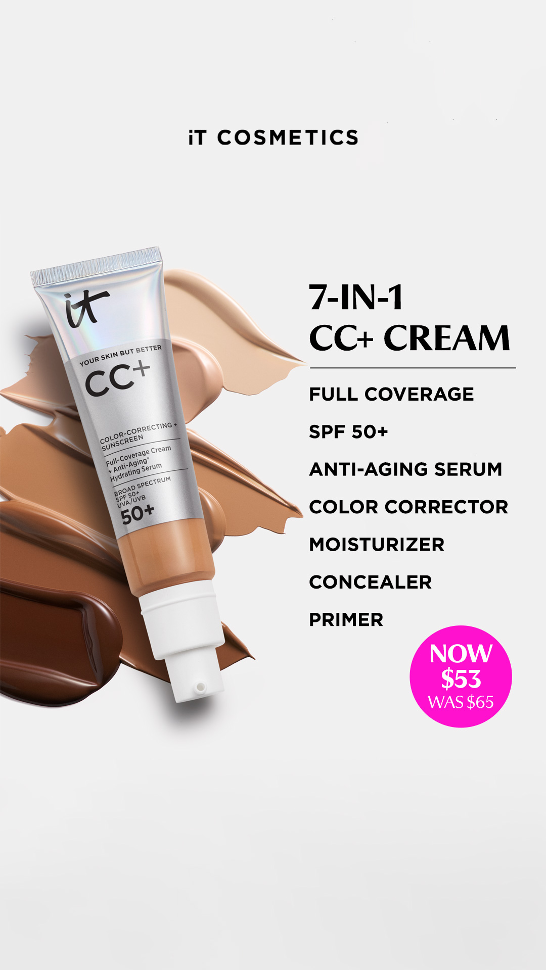 IT Cosmetics Facebook ad
