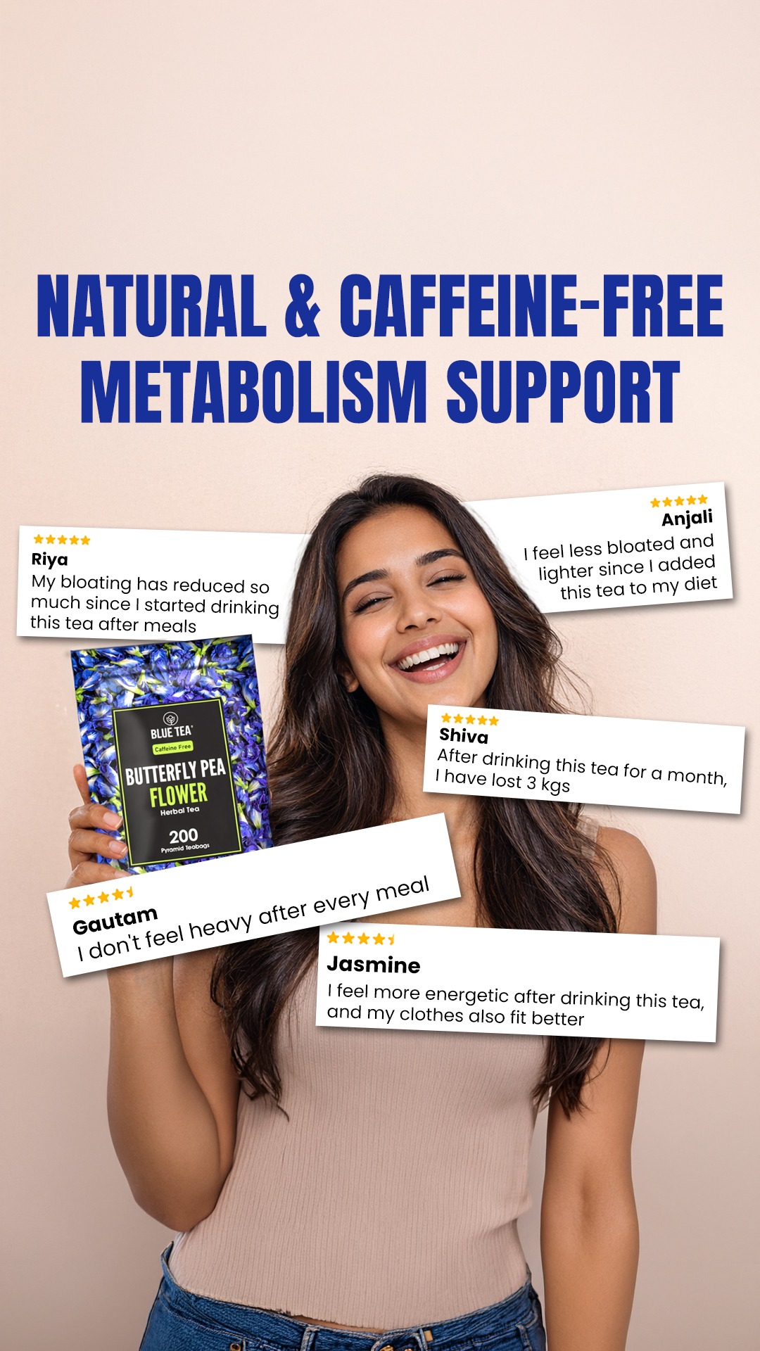 BLUE TEA INDIA Facebook ad