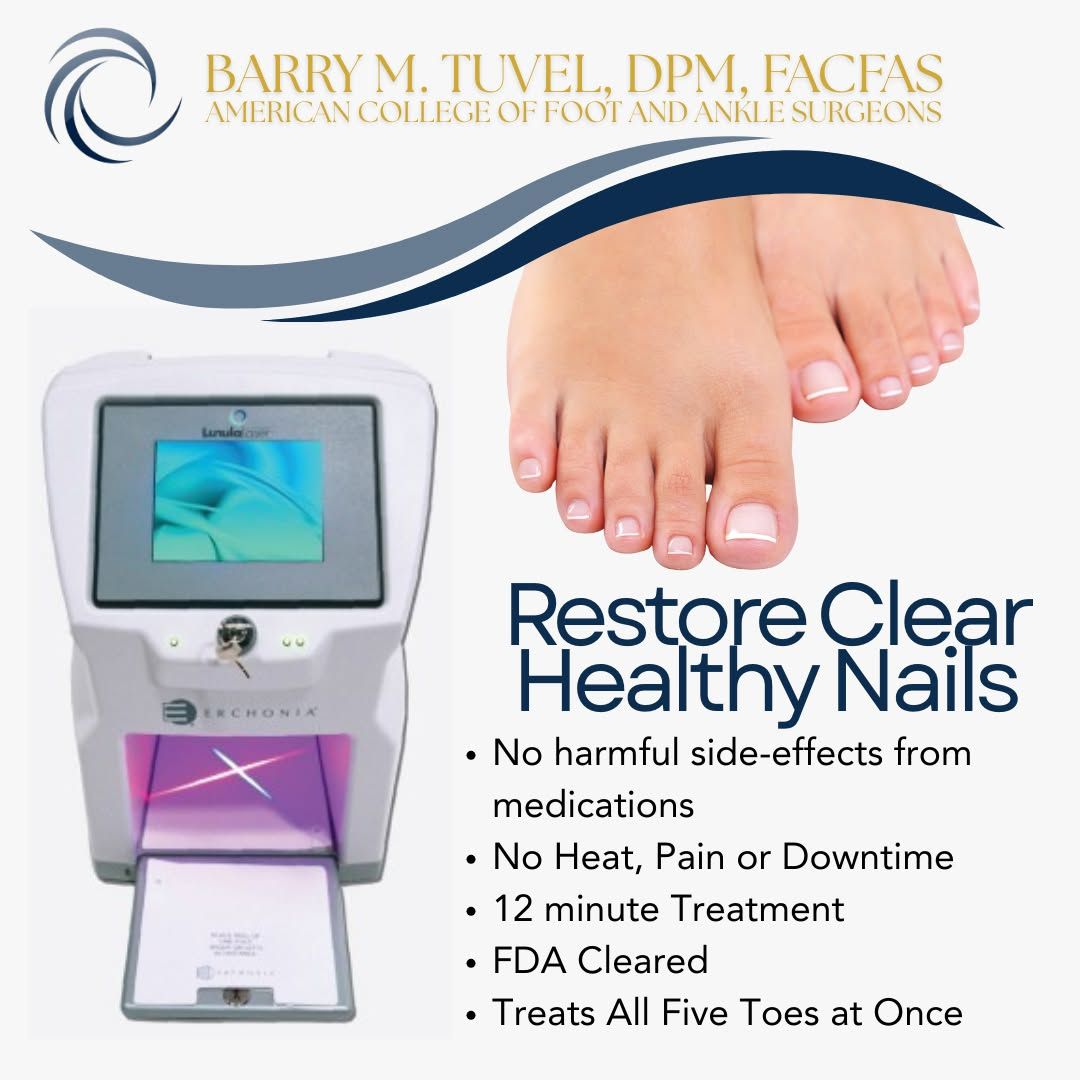 Barry Tuvel DPM Facebook ad: Advanced Foot & Nerve Care