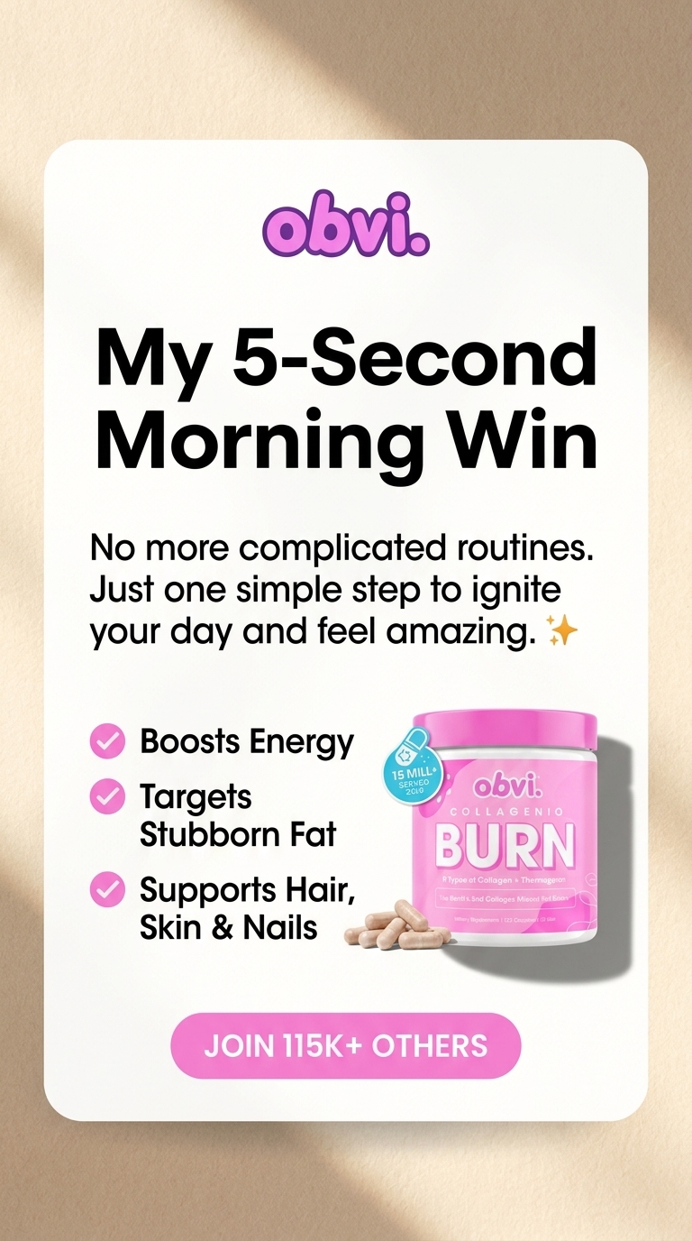 Obvi Health Facebook ad