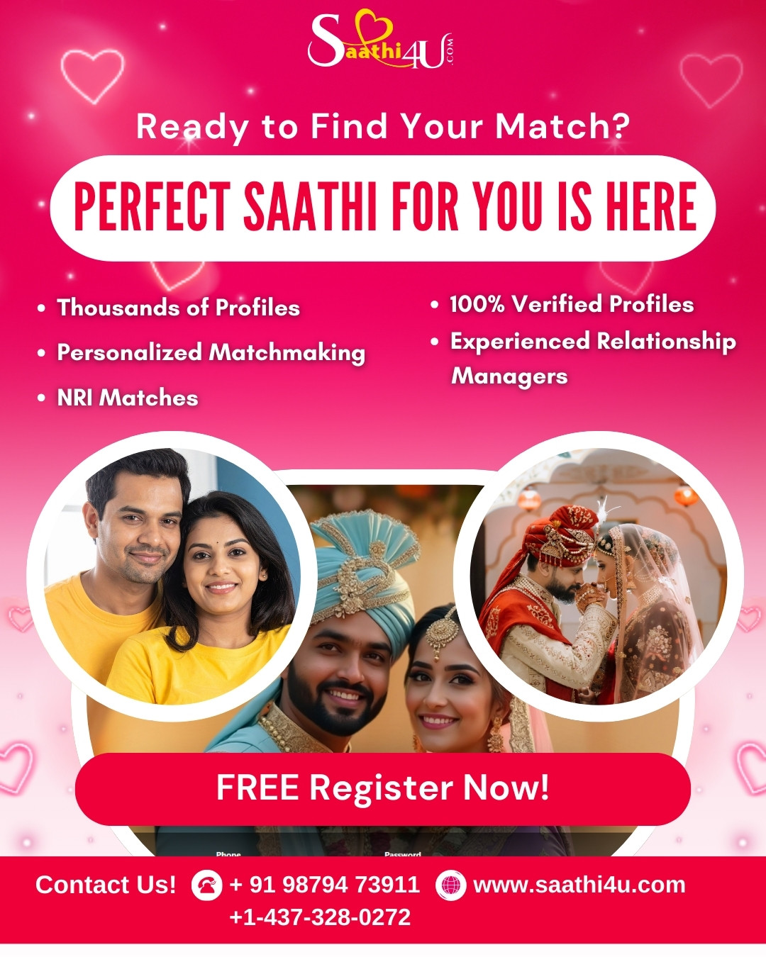 Saathi4u Facebook ad