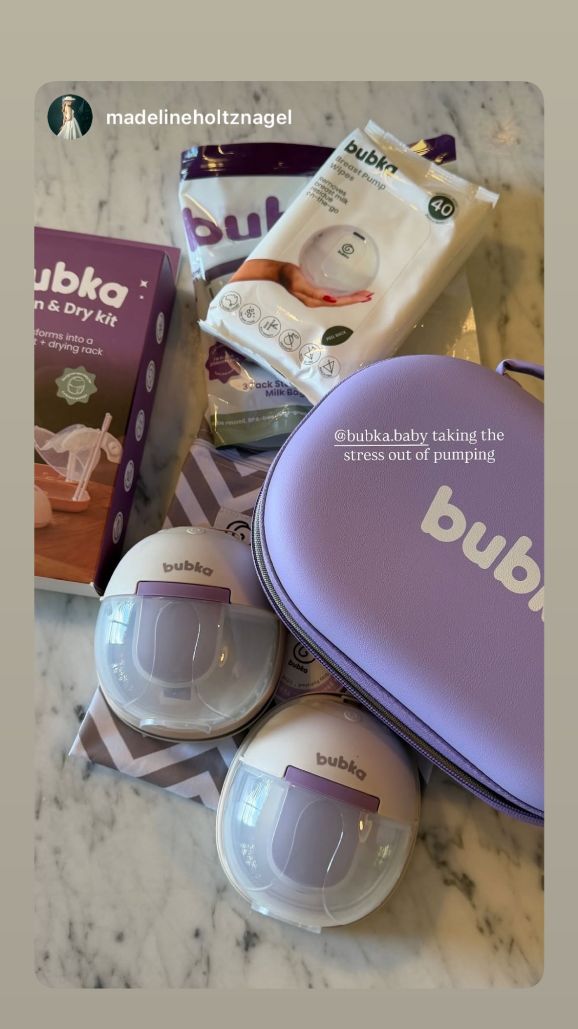 Bubka Breast Pumps Facebook ad: Expecting? Save This.