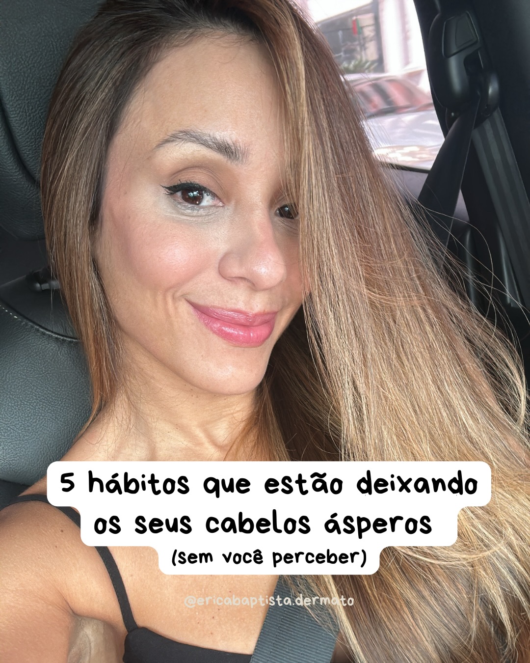 Érica Baptista Facebook ad: Seu cabelo pode estar áspero não por falta…