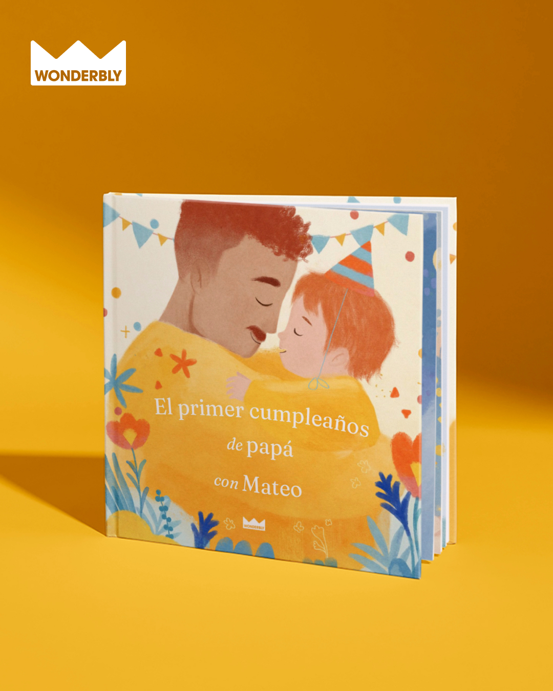 Wonderbly Facebook ad: Feliz cumpleaños, papá