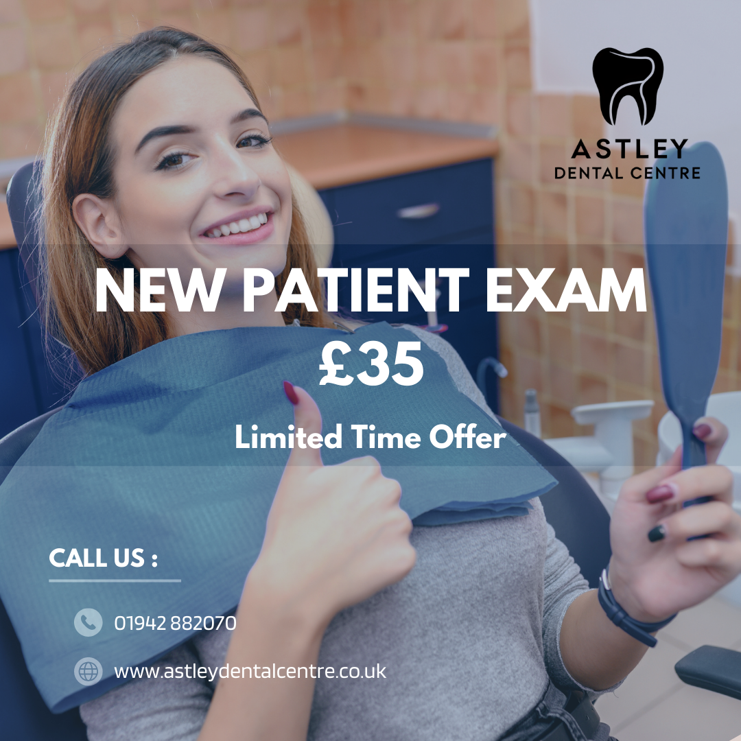 Astley Dental Practice Facebook ad: £35 New Patient Dental Exam