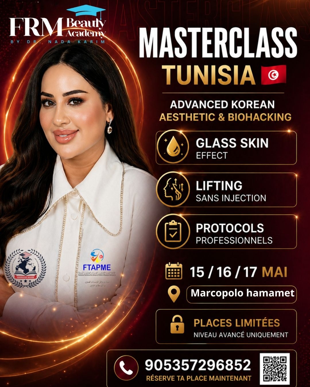 frm masterclass by dr nada karim Facebook ad: ماستر كلاس حصري, تونس
