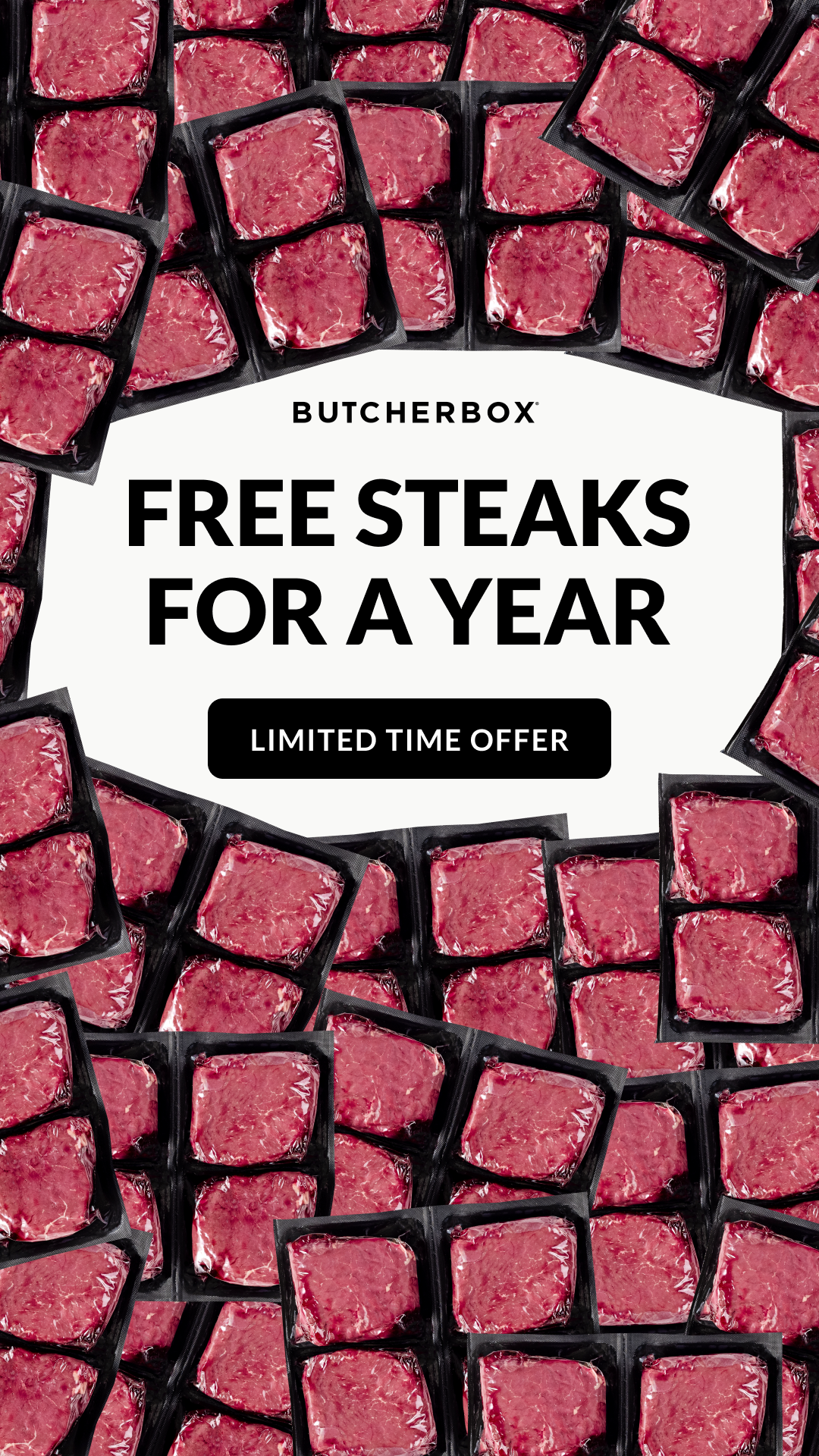 ButcherBox Facebook ad