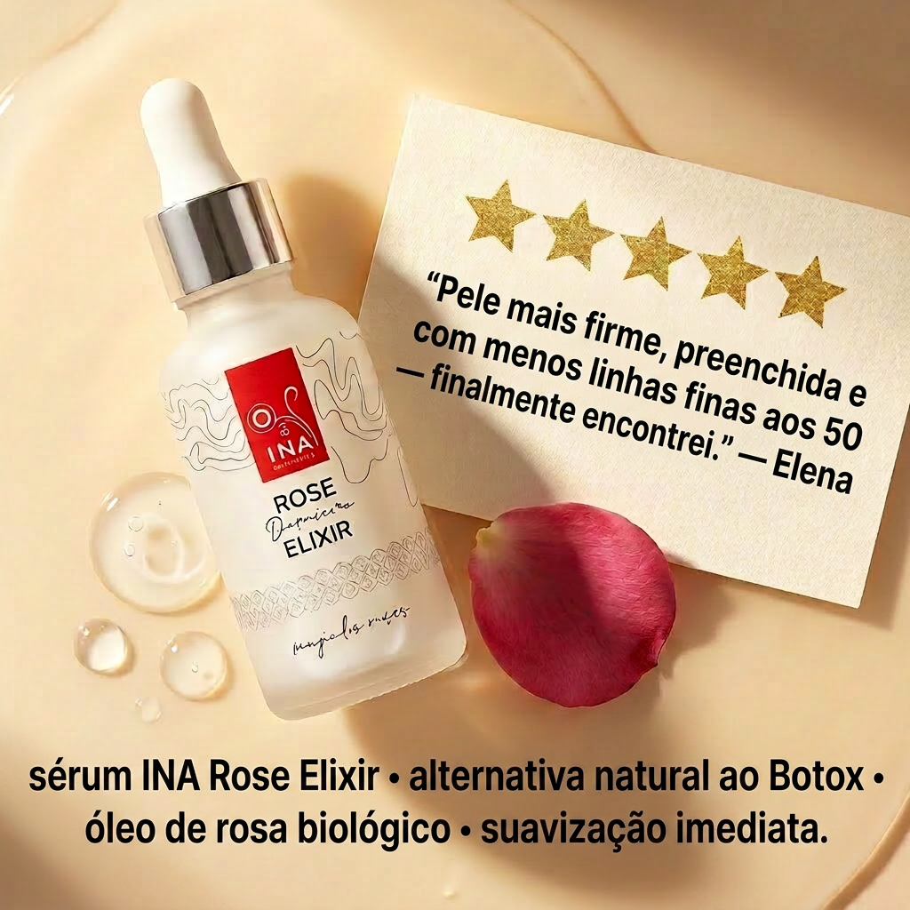 InaEssentials.PT - Cosméticos Orgânicos Familiares Facebook ad: O segredo sem agulhas das mulheres aos 50