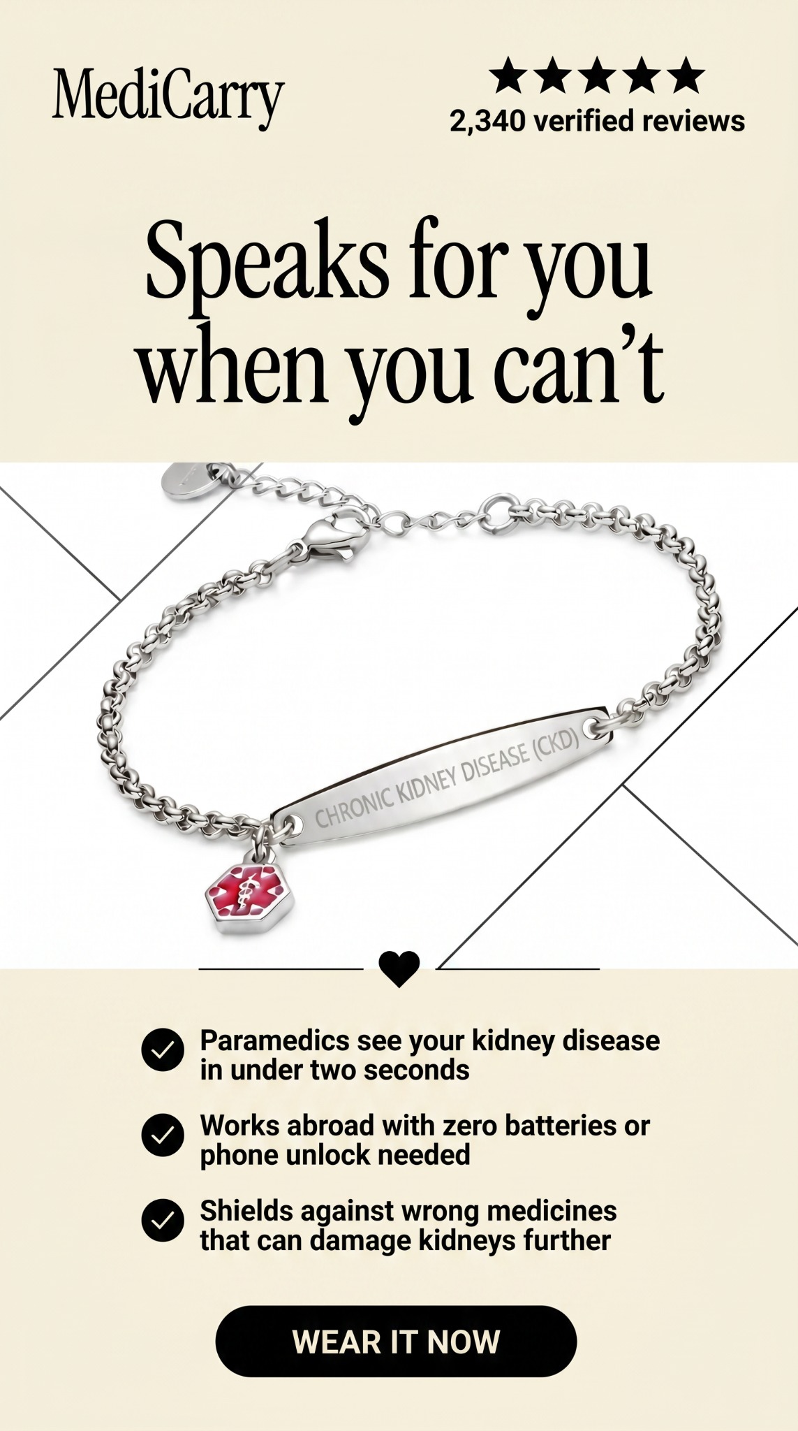 MediCarry ID Facebook ad